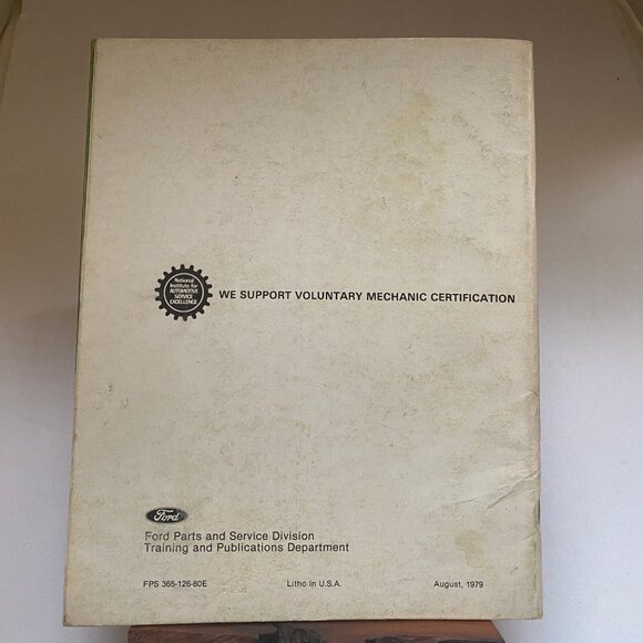 1980 Ford Car Shop Manuals maintenance emmissions engine diagnosis lot of 2 - Picture 3 of 9
